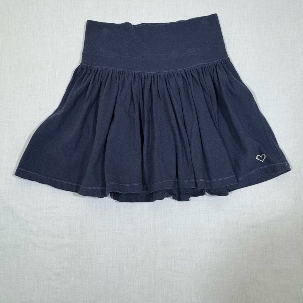GAP Navy Blue Girls' Skirt with Heart Detail